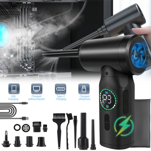 Elektrische Staubgebläse Druckluftspray , für PC Reinigung Air Duster 100000RPM