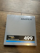 499 Ampex Grandmaster Gold Studio Recording Tape 1/4in x 1200ft