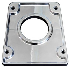 66-77 Bronco Billet Steering Column Bezel - Polished 66-77 Bronco Billet Steering Column Bezel - Polished