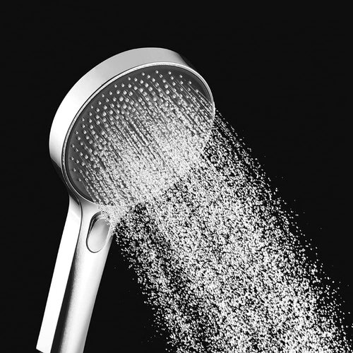 Luxury Handheld Shower Head 3Mode Soft Rainfall Sprayer Large Hand