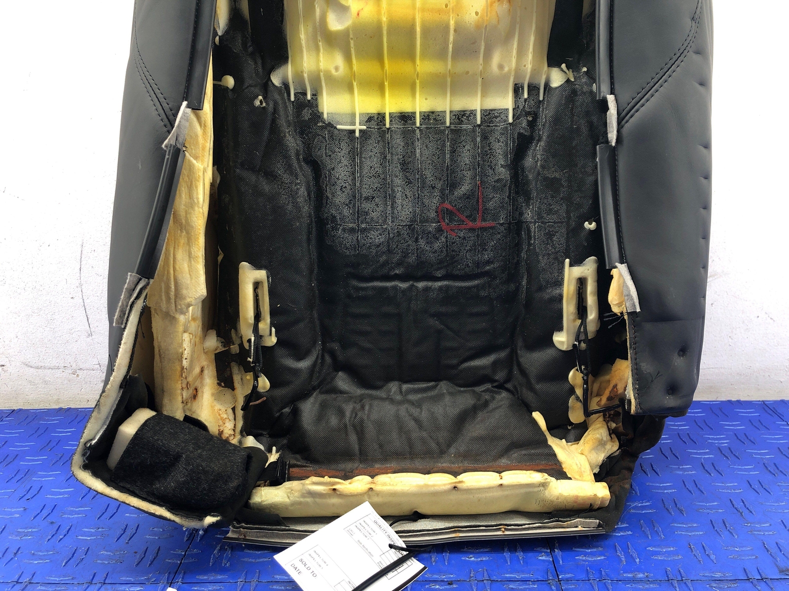 2014-2017 MASERATI QUATTROPORTE FRONT RIGHT UPPER HEATED SEAT CUSHION BLACK OEM