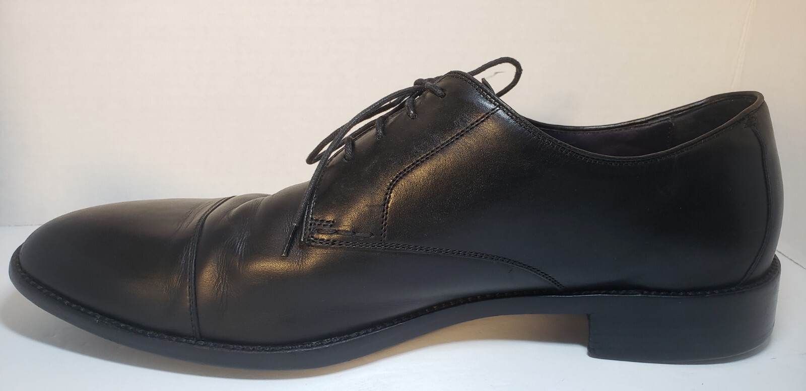 SAOLA Scarpe Cole Haan Lenox Hill con punta a cappuccio da uomo taglia 11 5 nere classiche Oxford C11630