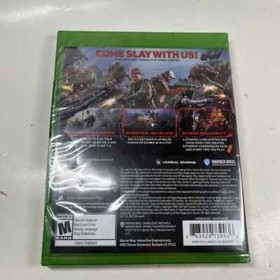 Back 4 Blood (Microsoft Xbox One Microsoft Xbox Series X 2021) Brand New Sealed