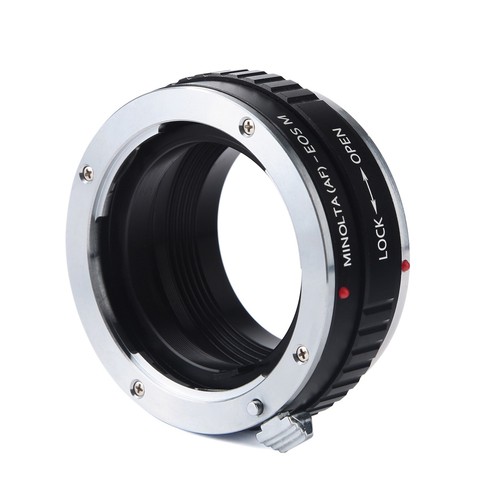 K&F Concept Adapter for Minolta AF Sony A Mount Lens to Canon EOS M camera M5 - Picture 9 of 10