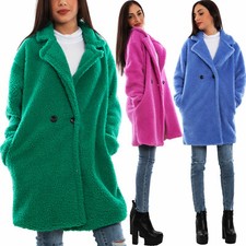 Giacca donna midi peluche cappotto invernale giaccone giubbotto TOOCOOL VB-3614