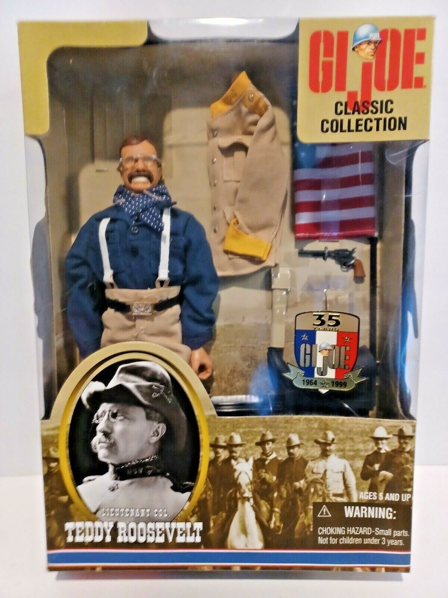 1999 G.I. JOE Classic Collection ROUGH RIDERS Theodore TEDDY