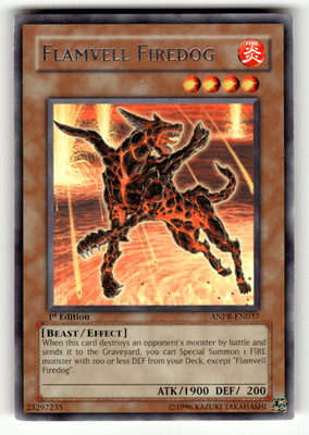 Flamvell Firedog ANPR-EN037 1st Edition Rare Ancient Prophecy LP