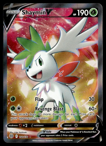 Shaymin V 152/172 Ultra Rare Brilliant Stars Holo Pokemon 2022