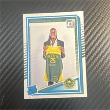 2025 Panini Donruss WNBA Dominique Malonga #89 Rated Rookie Seattle Storm