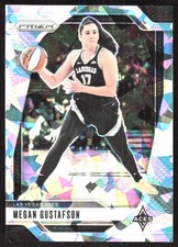 8862K 2024 Panini Prizm WNBA #78 Megan Gustafson Ice Prizms