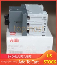 ABB T&B MS116-2.5 MANUAL MOTOR STARTER 1.6-2.5A RANGE