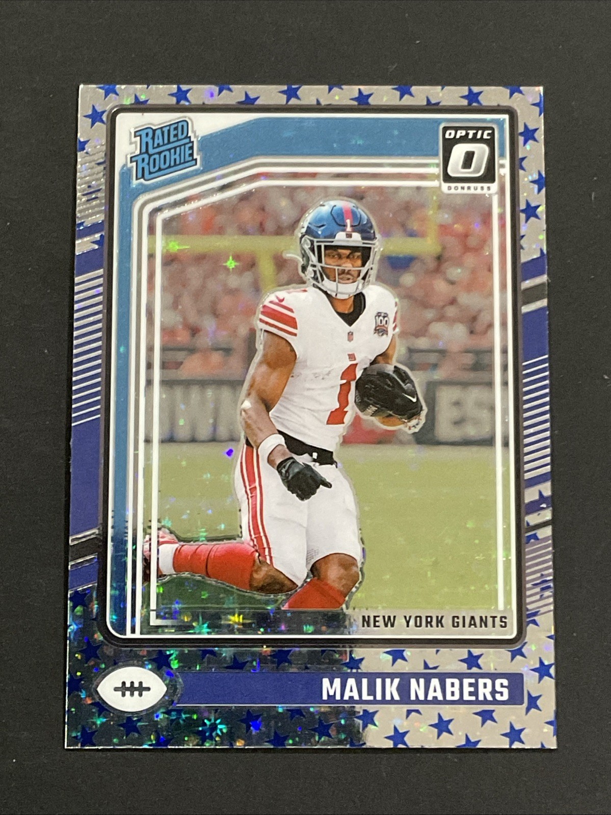 2024 Panini Donruss Optic Malik Nabers Rated Rookie Stars SP #271