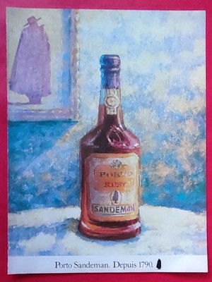 Press Advertising: PORTO Ruby Alcoholic Drink by SANDEMAN 1981