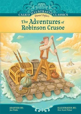 Adventures of Robinson Crusoe by Daniel Defoe (English) Hardcover Book