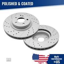 Front Brake Rotors for Mercedes-Benz CLS500 GLK350 CLS550 E550 GLK250 GLK300