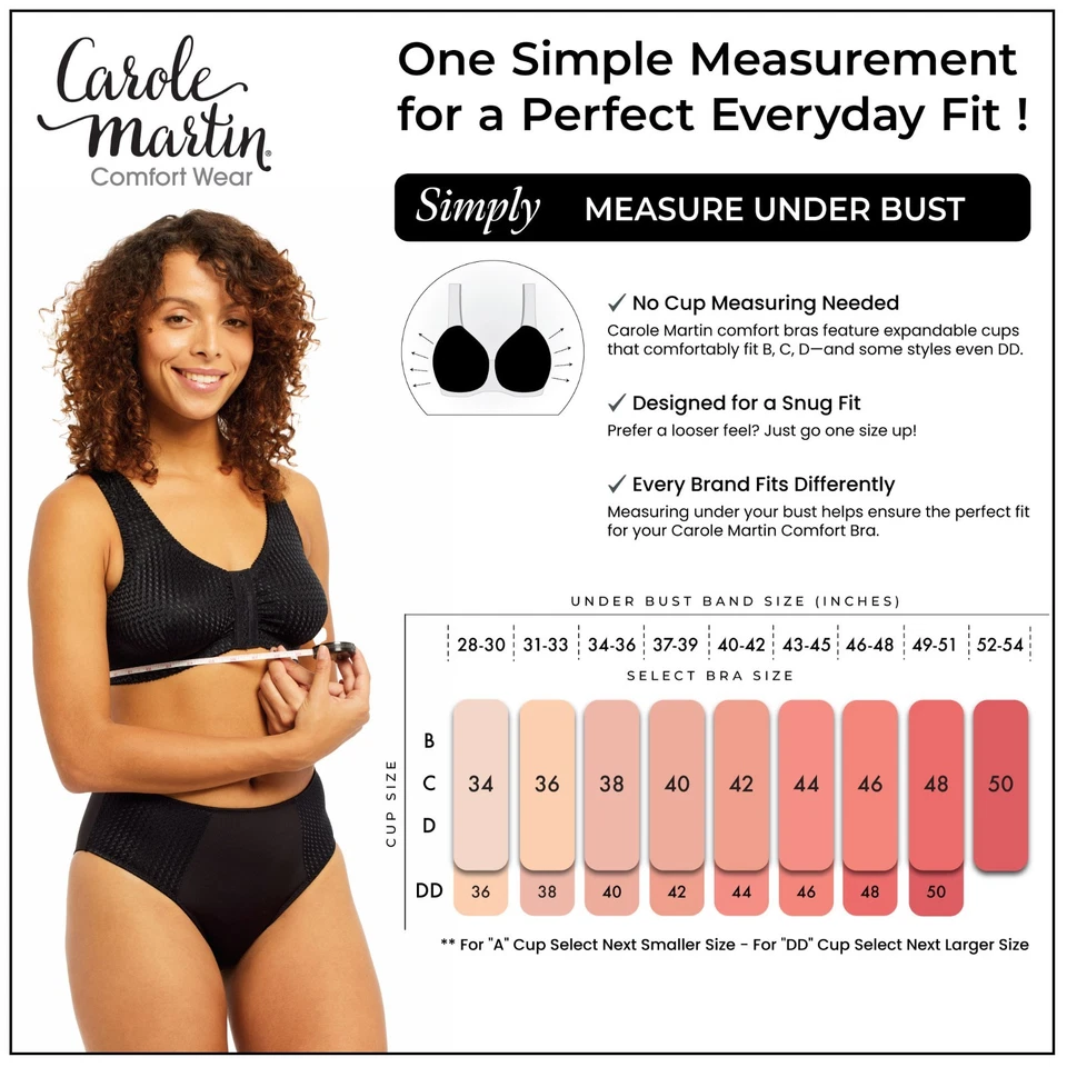 Carole Martin Women's Full-Freedom Comfort Bra - Image 4 of 4
