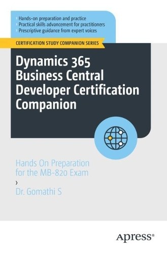 Dr. Gomathi S Dynamics 365 Business Central Developer Certification  (Tascabile)