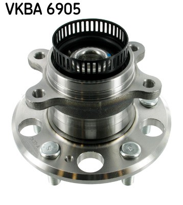 SKF Wheel Bearing Kit With ABS Sensor Ring VKBA 6905 Rear Axle Position Height 173 mm Length 153 mm Width 153 mm - OE Quality - Image 17