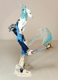 Lego Bionicle: Glatorian -  8982 Strakk & 8976 Metus COMPLETE Combination Set