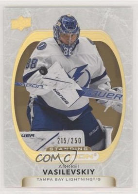 2021 Upper Deck Ovation Gold Spectrum Standing /250 Andrei Vasilevskiy #85 n3t