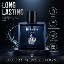 50ML Men's Cologne Perfume Spray Long Lasting Fresh Fragrance Gift for Men