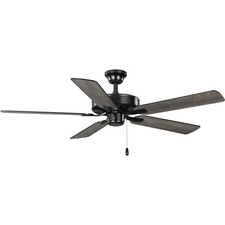 Progress Lighting P250084 AirPro E-Star 52" 5 Blade Indoor - Black