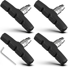 4PCS Premium Bike Brake Pads, Professional Mountain Bicycle V-Brake Pads