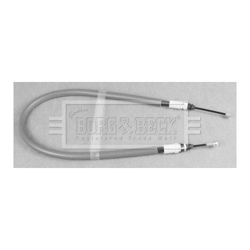 BORG & BECK Cable Pull, parking brake BKB3162