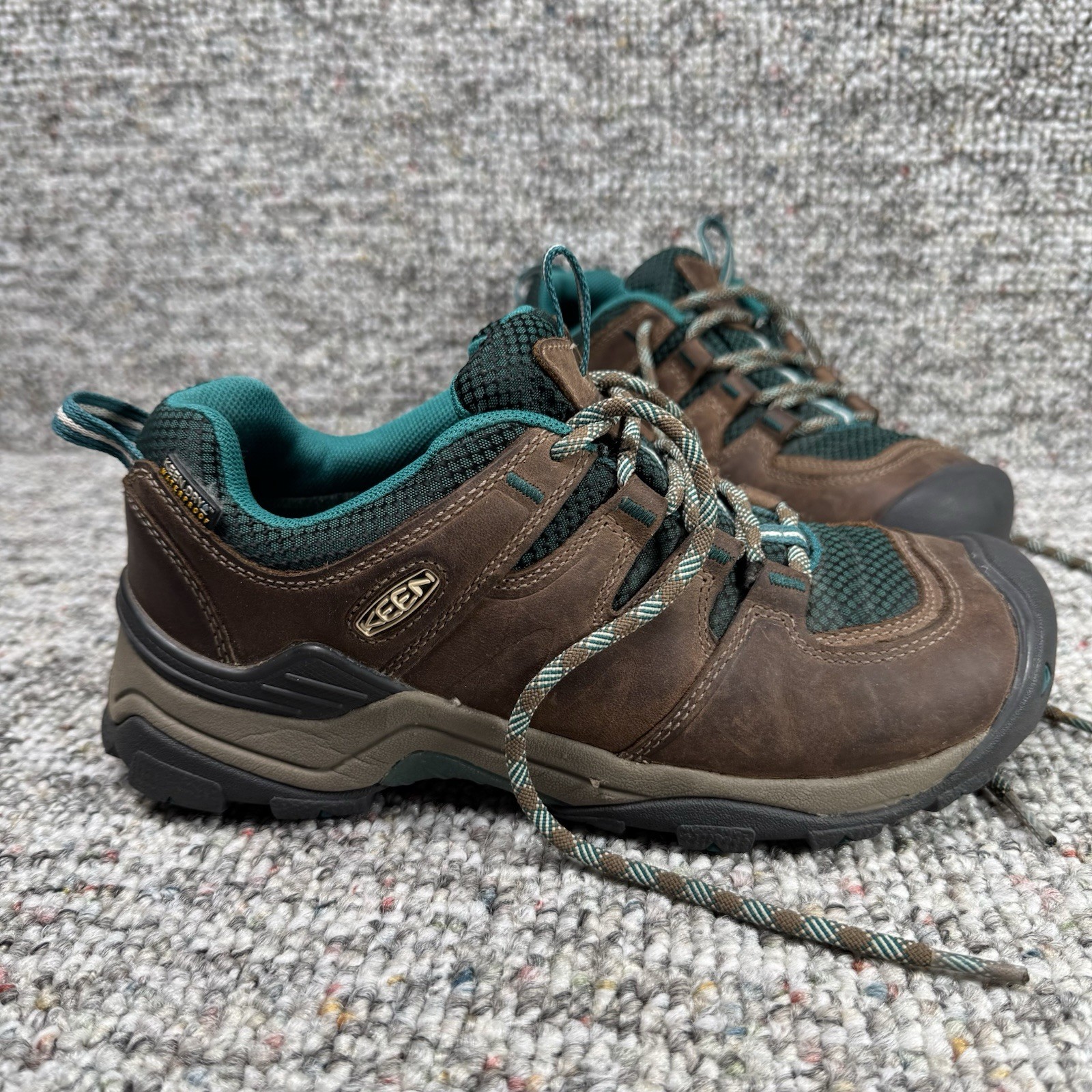 Keen scarpe basse da trekking donna taglia 7 5 gesso II impermeabili 1016847 marrone acqua