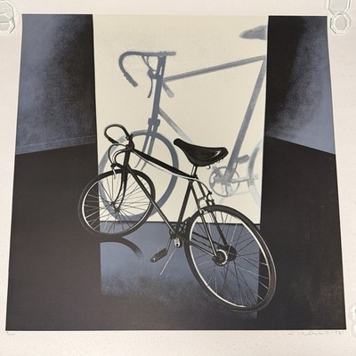 1981 Lowell Nesbitt BICYCLE Signed #91/200 HUGE