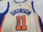 Jalen Brunson Signed Autographed Pro Style Jersey New York Knicks COA