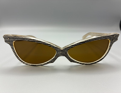 SOLFLEX 60s Cat-Eye Sunglasses ORIGINAL-NOS-NEW-Vintage Italy