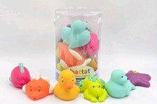 Brand New 6 Piece Set Battat Best Friends Bath Buddies Squeeze Float Swim Toys