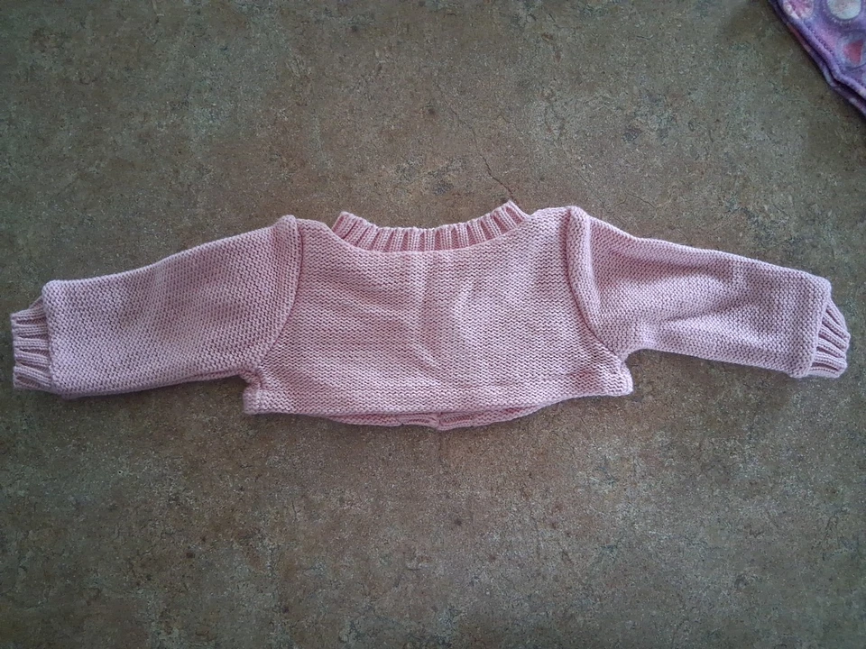 Boneca American Girl Bitty Baby Mix & Match Layette Conjunto Completo 2009 Roxo Rosa - Imagem 4 de 4