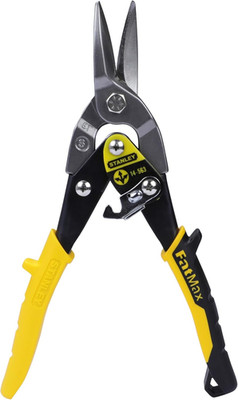 Stanley Blechschere 2-14-563 Gerade Mit Chromveredelten 250Mm Lang