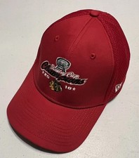Chicago Blackhawks Hat NHL 2010 Stanley Cup Champions Cap Red New Era Fitted S/M