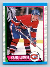 #236 Craig Ludwig 1989-90 O-Pee-Chee Montreal Canadiens