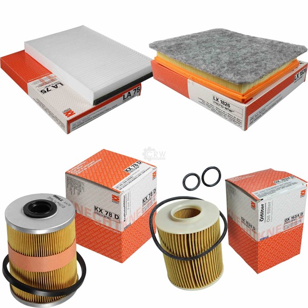 Mahle Kraftstofffilter Kx 78D Innenraum La 75 Luft Lx 1826 ÖLfilter Ox 163/4D-image