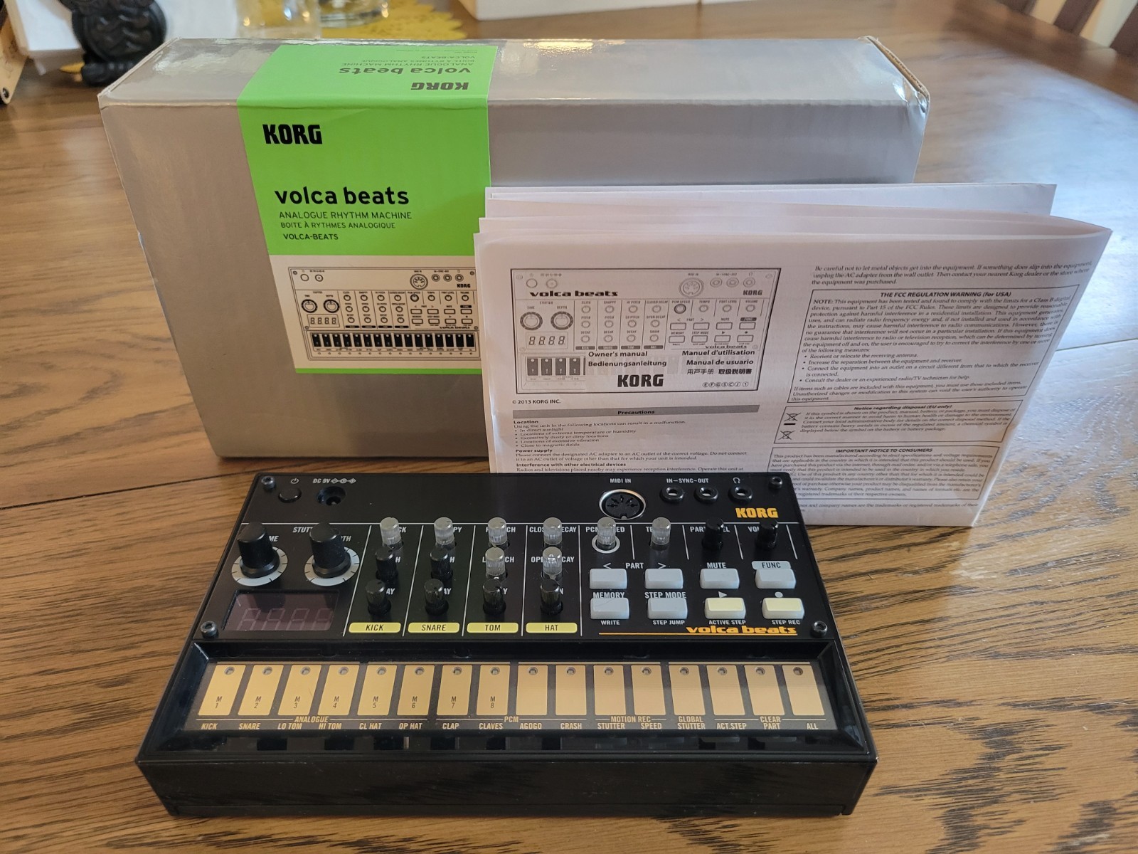 Korg Volca Beats vintage synth equipment - eBay listing photo 1