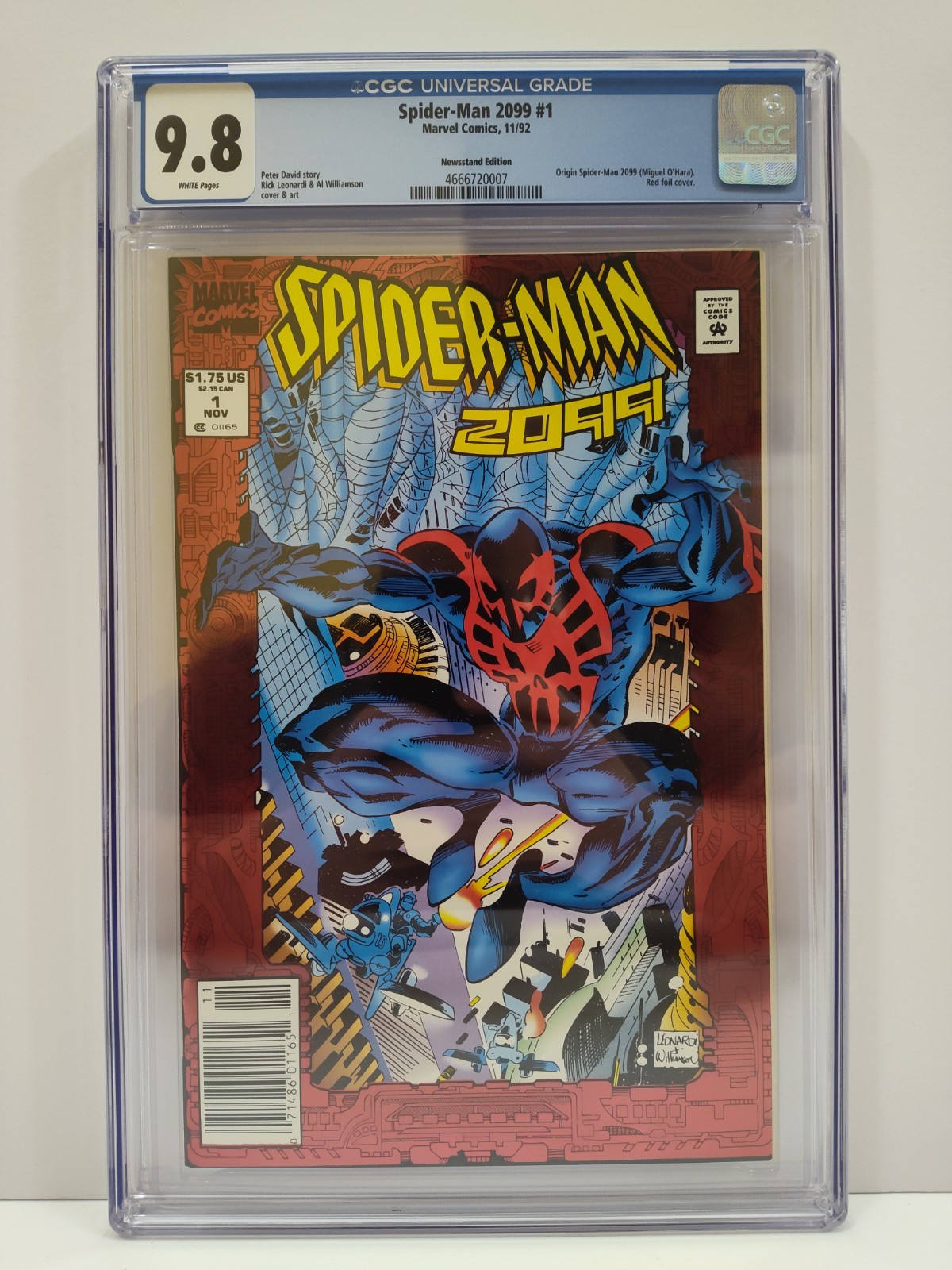 Spider-Man 2099 #1 (Newsstand Edition) Value - GoCollect