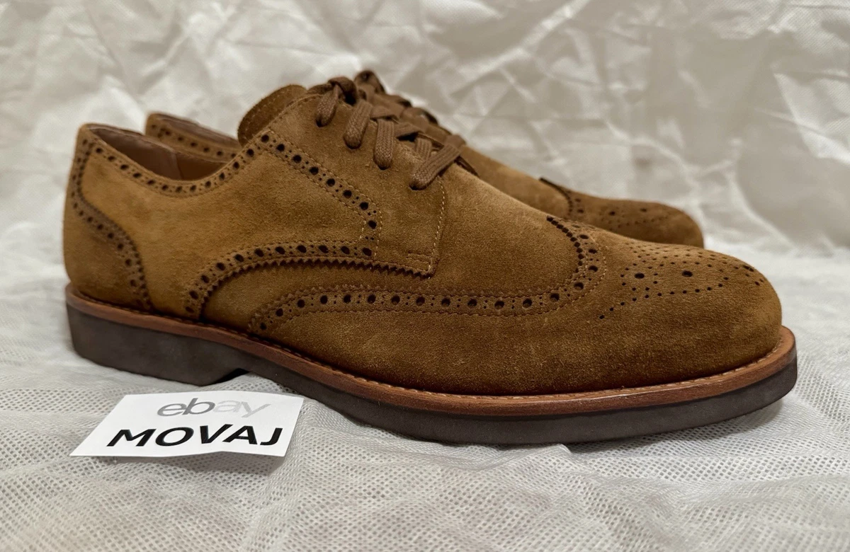 Polo Ralph Lauren Vintage Saddle Brown Leather Suede Oxford Shoes Mens 8D Vintage POLO RALPH LAUREN White & Brown Saddle Shoes | 11 1  main image 2