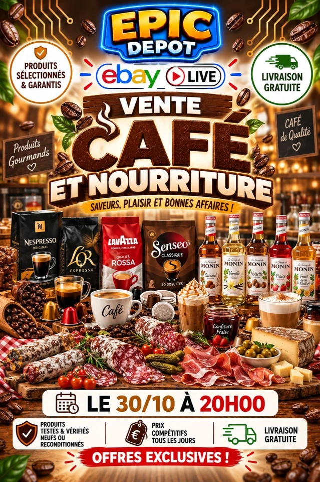 ☕ DU CAFÉ AU SAUCISSON, DES AFFAIRES À FOISON ! 🍖