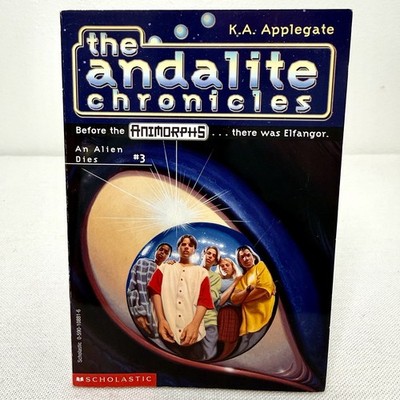The Andalite Chronicles #3 An Alien Dies By K.A. Applegate 1997 YA Novel 90s