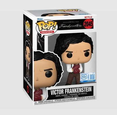 Funko Pop! Victor Frankenstein #2045 Netflix Exclusive Vinyl + PROTECTOR