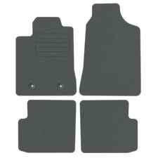 Velours Fußmatten für Toyota Corolla E12 Bj. 2002 - 2007 Automatten Neu GRAU STD