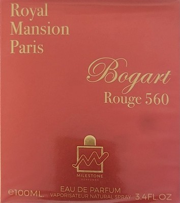 Bogart Rouge 560 by Milestone Perfumes Eau de Parfum Unisex Fragrance Fast Ships