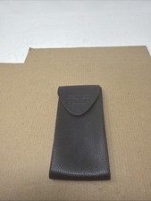 Vintage Gianfranco Ferr Black Leather Eyeglass Case for Glasses