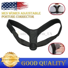 Posture Corrector Back Shoulder Support Adjustable Correct Brace Belt Men Women