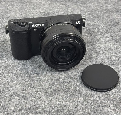 Sony Alpha a5100 24.3MP Mirrorless Camera Black 16-50mm OSS Lens ILCE-5100