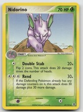 Nidorino 41/112 MP FireRed & LeafGreen Pokemon L445 on eBay